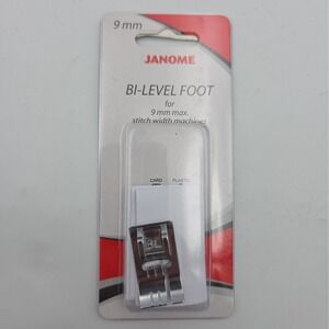 Janome Bi-Level Foot #202461005 for 9mm Max Stitch Width Sewing Machines